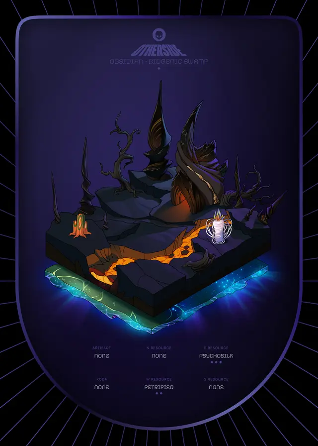 Otherdeed #4273 — Obsidian