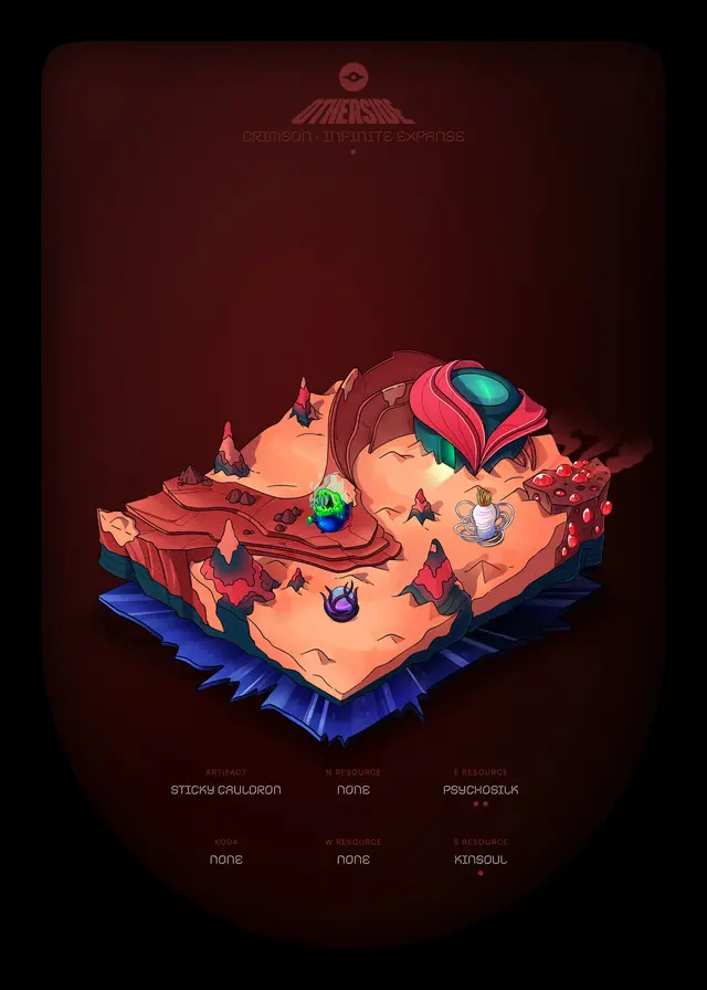 Otherdeed #45104 — Crimson