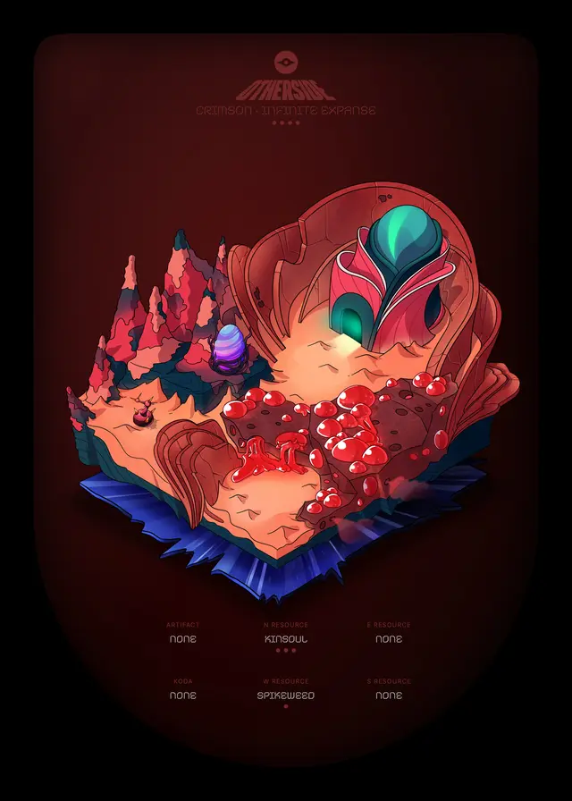 Otherdeed #46814 — Crimson
