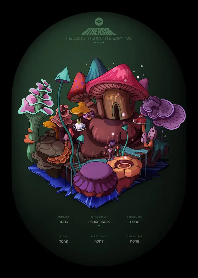 Otherdeed #48116 — Mycelium