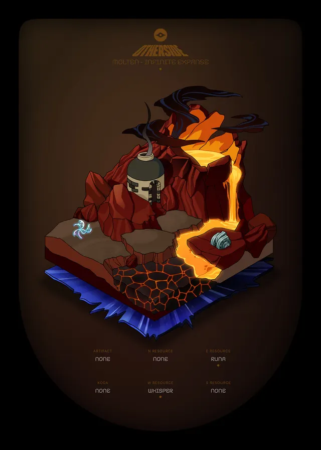 Otherdeed #49290 — Molten