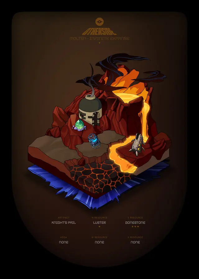 Otherdeed #51840 — Molten