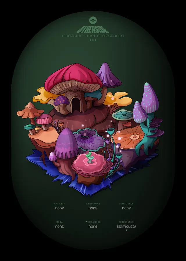 Otherdeed #54259 — Mycelium