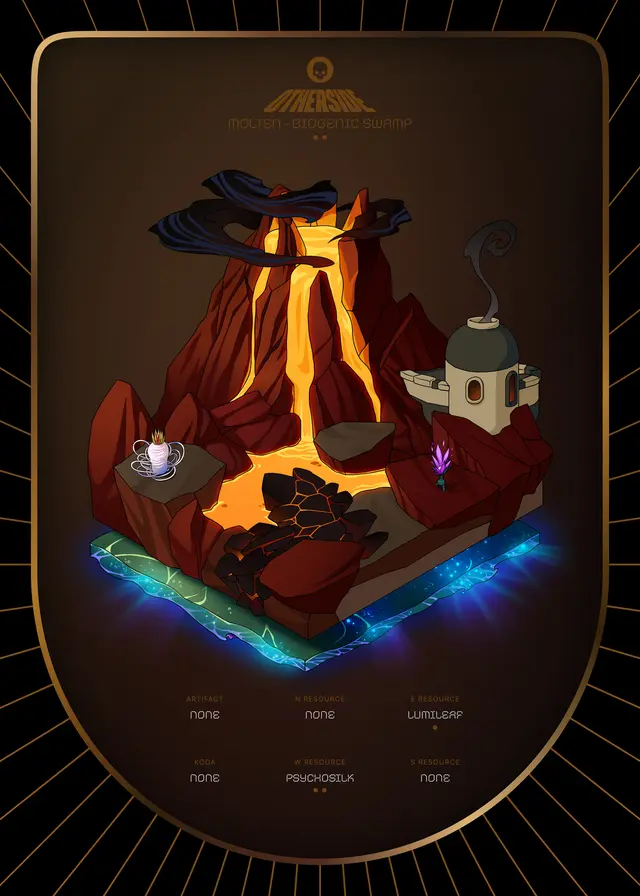 Otherdeed #5474 — Molten