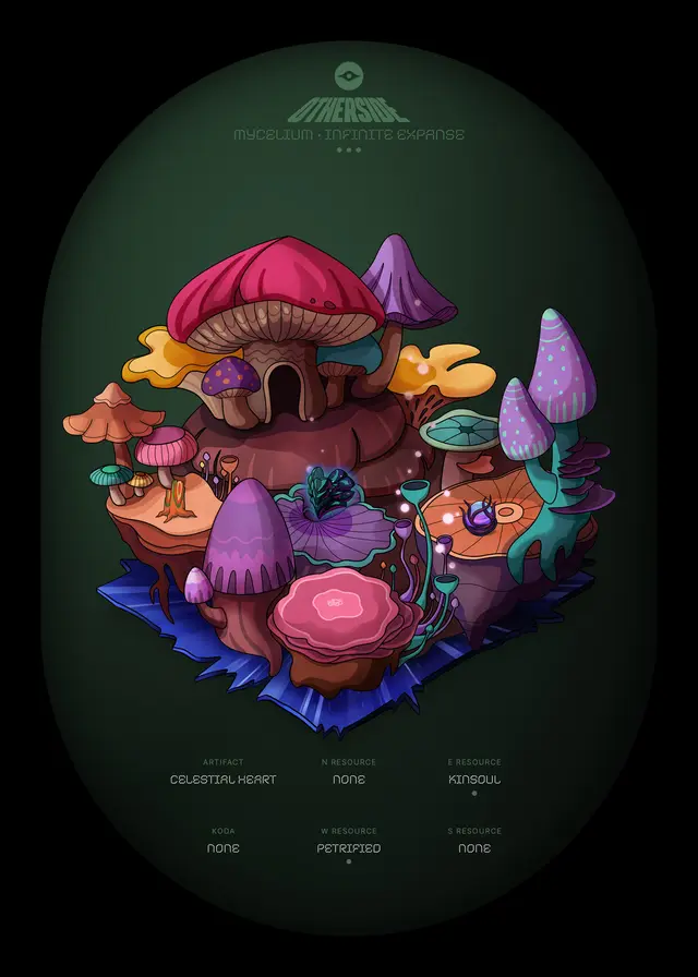 Otherdeed #55116 — Mycelium