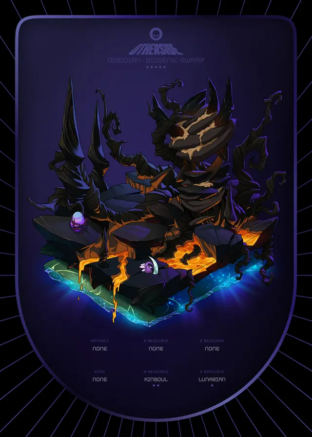 Otherdeed #5674 — Obsidian