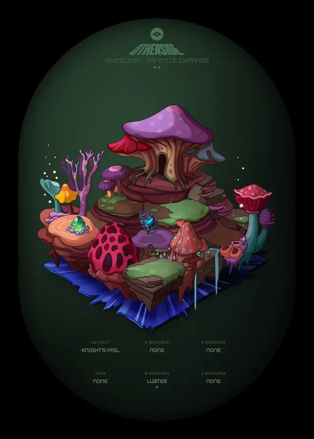 Otherdeed #58057 — Mycelium
