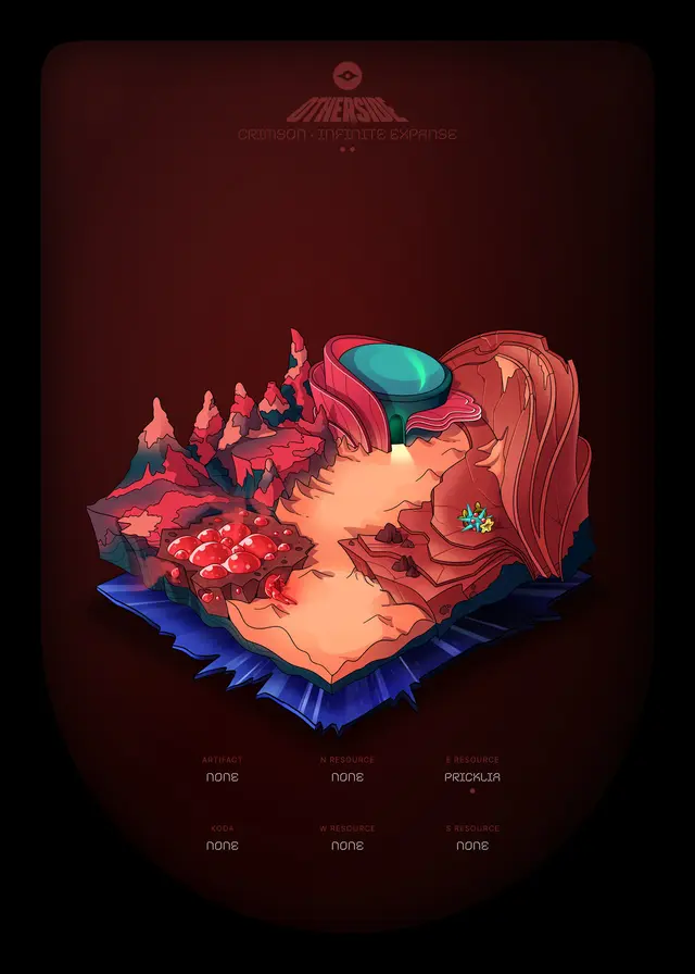 Otherdeed #60444 — Crimson