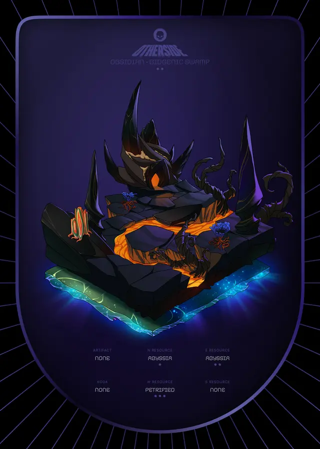 Otherdeed #6371 — Obsidian