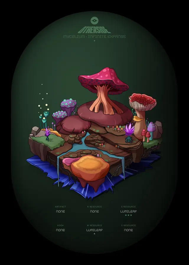 Otherdeed #64153 — Mycelium