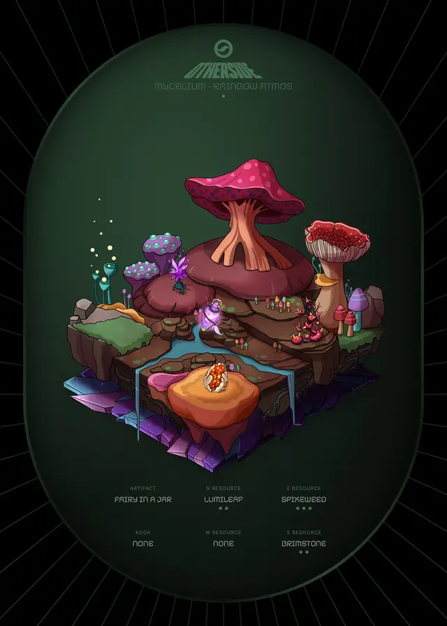 Otherdeed #66617 — Mycelium