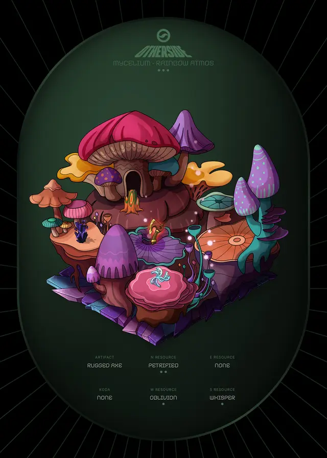 Otherdeed #67554 — Mycelium