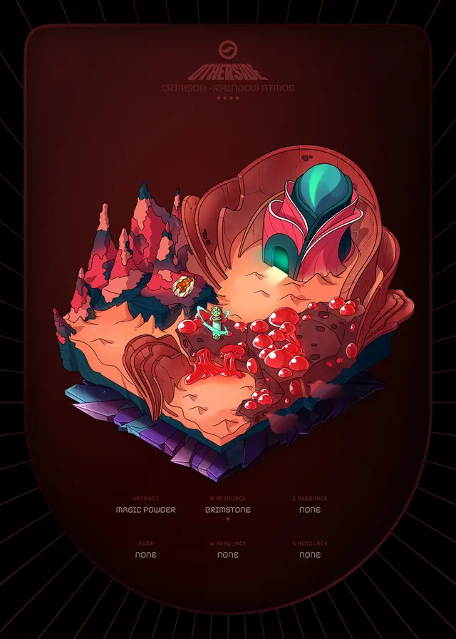Otherdeed #68594 — Crimson