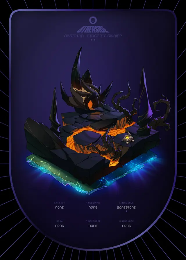 Otherdeed #6948 — Obsidian