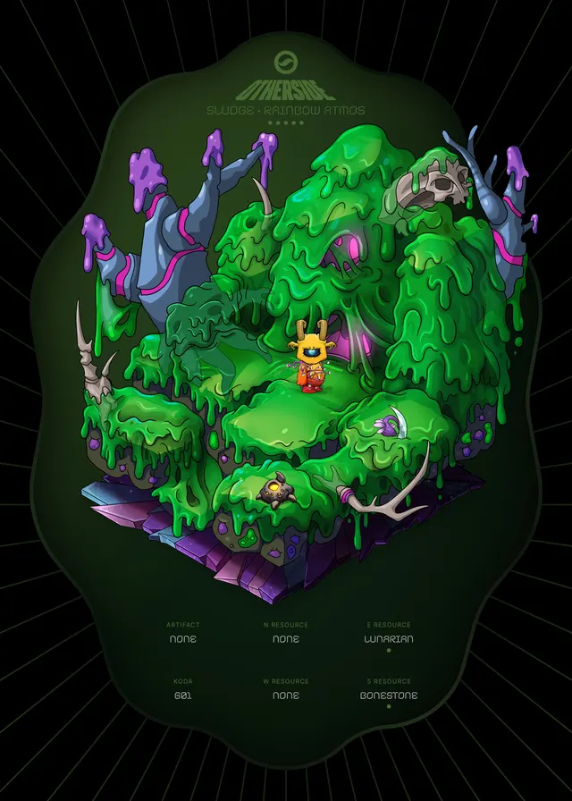 Otherdeed #74022 — Sludge