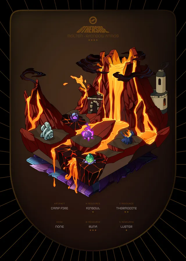 Otherdeed #75093 — Molten