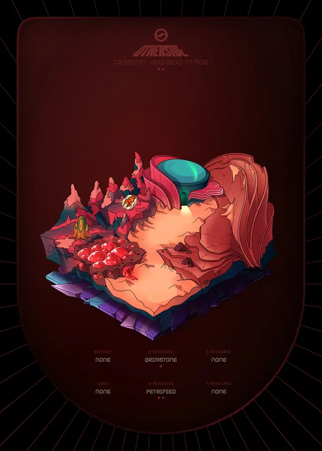 Otherdeed #75371 — Crimson