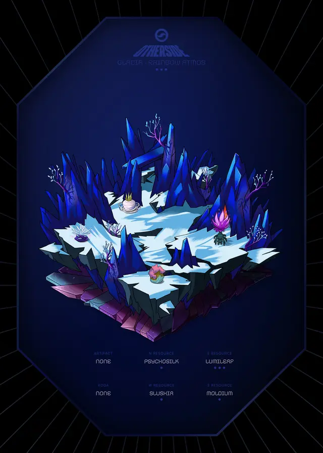 Otherdeed #77992 — Glacia