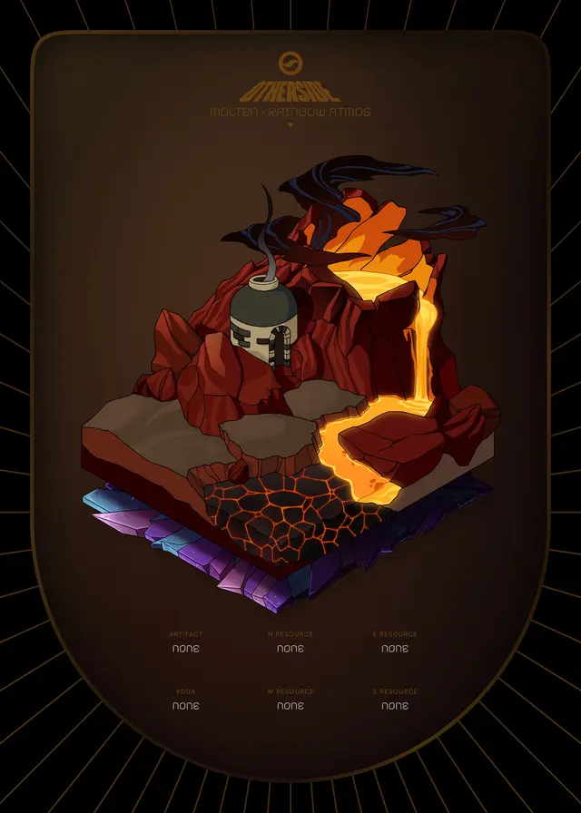 Otherdeed #80742 — Molten