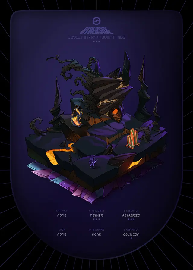 Otherdeed #80944 — Obsidian