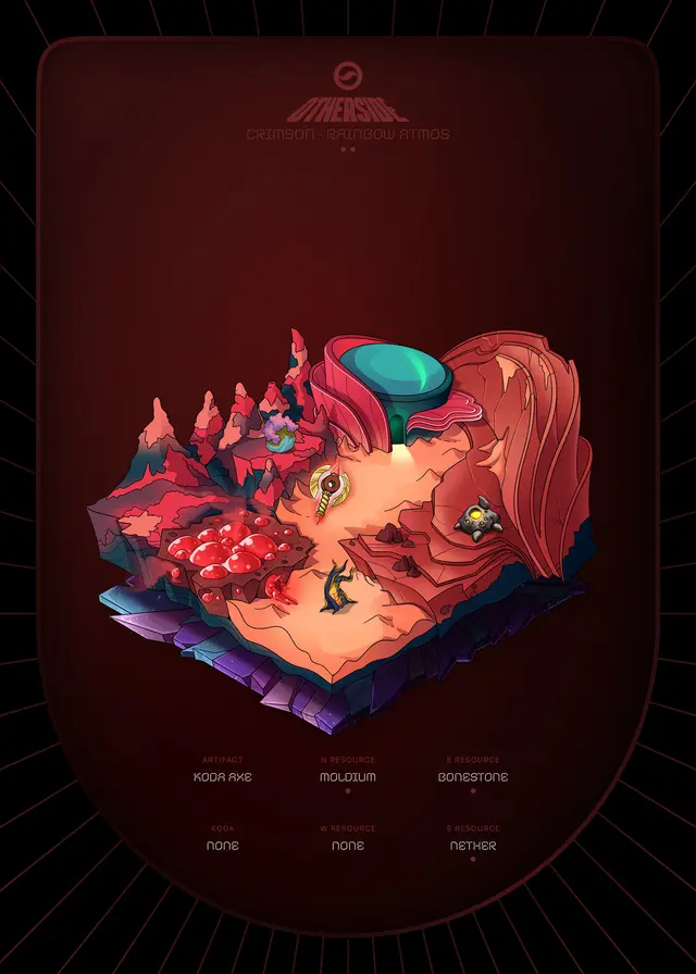Otherdeed #81722 — Crimson