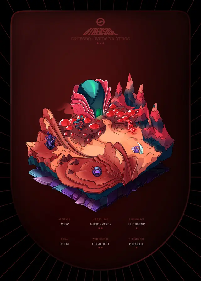 Otherdeed #82482 — Crimson
