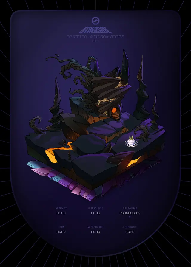 Otherdeed #86395 — Obsidian