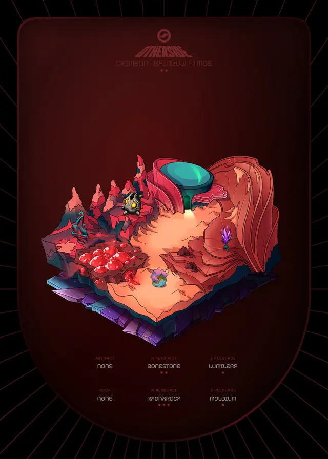 Otherdeed #86858 — Crimson
