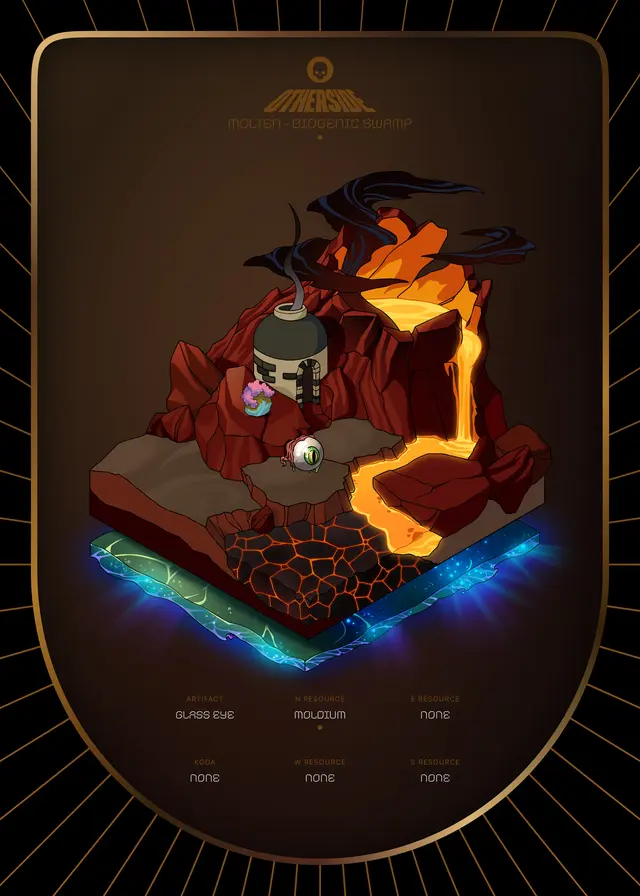 Otherdeed #8843 — Molten