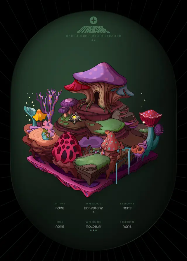Otherdeed #88692 — Mycelium