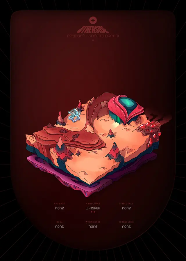 Otherdeed #88721 — Crimson