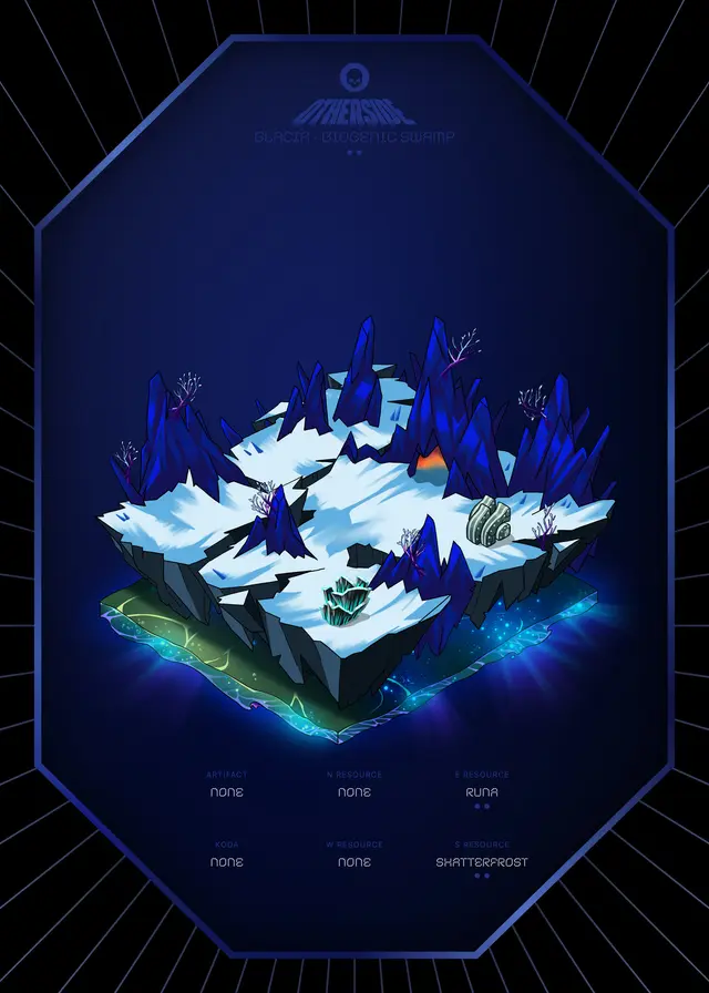 Otherdeed #8888 — Glacia