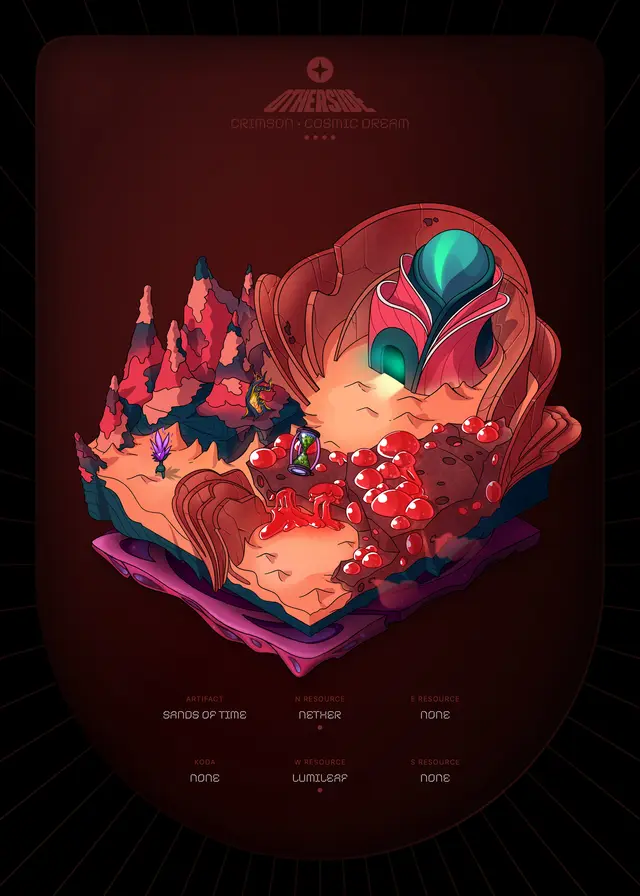 Otherdeed #89222 — Crimson