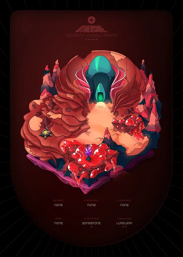 Otherdeed #92861 — Crimson