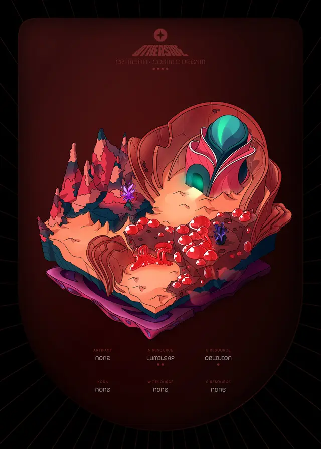 Otherdeed #96035 — Crimson