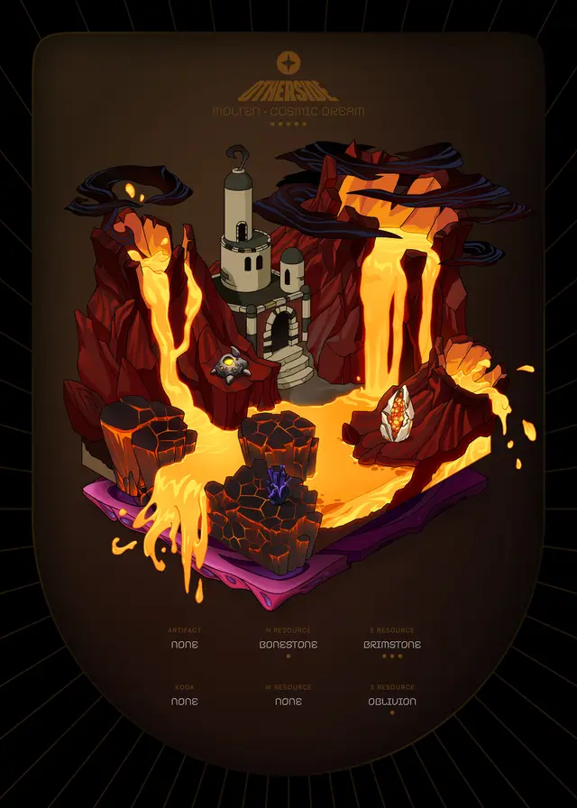 Otherdeed #97374 — Molten