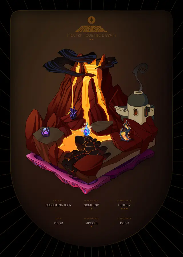 Otherdeed #98609 — Molten