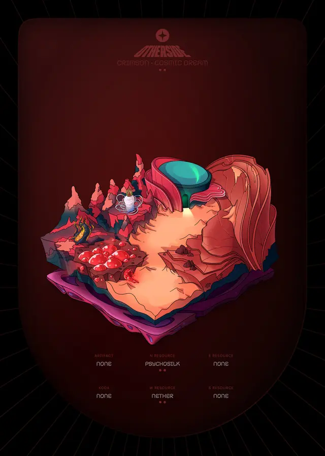 Otherdeed #99364 — Crimson